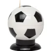 Distributeur à cures dents en forme de ballon de foot