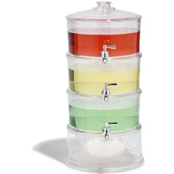 Distributeur de boisson 3 compartiments