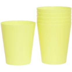 Distributeur de boisson en plastique avec robinet et 4 gobelets