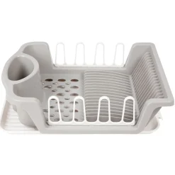 Egouttoir vaisselle avec plateau