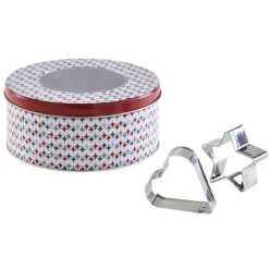 Emporte-pièces inox forme Noël x10