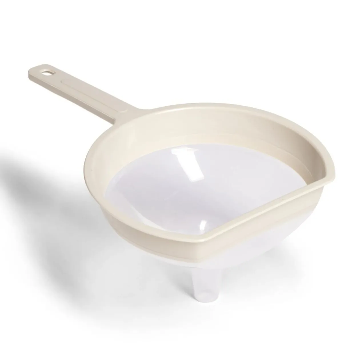 Entonnoir polypropylène blanc L22,5x9,5xH14,5cm