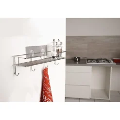 Etagère de cuisine adhésive