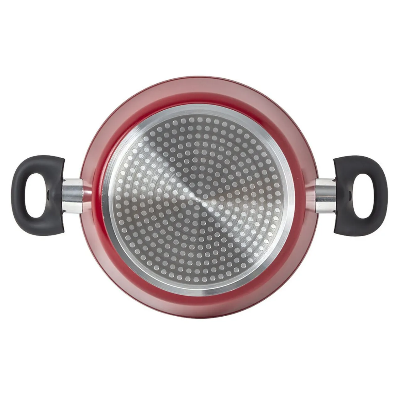 Faitout aluminium rouge ø 24 cm