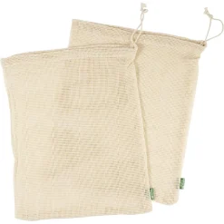 Filet à fruits et légumes en coton réutilisable 36x35cm