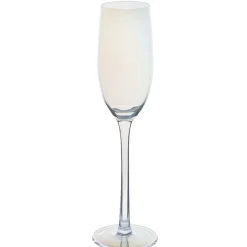 Flûte à champagne irisé collection Noël givré x4