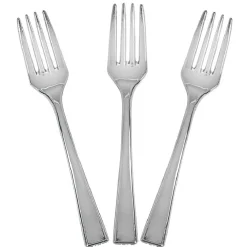 Fourchette à cocktail gris acier x12