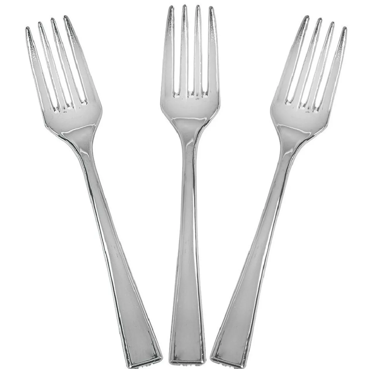 Fourchette à cocktail gris acier x12