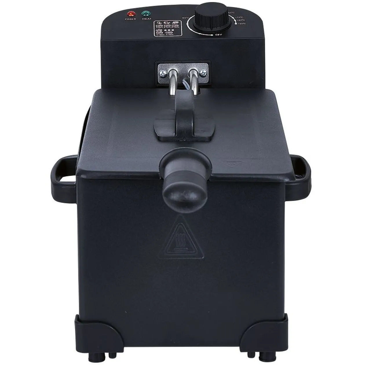 Friteuse électrique 3 L noir Homday 2000 W