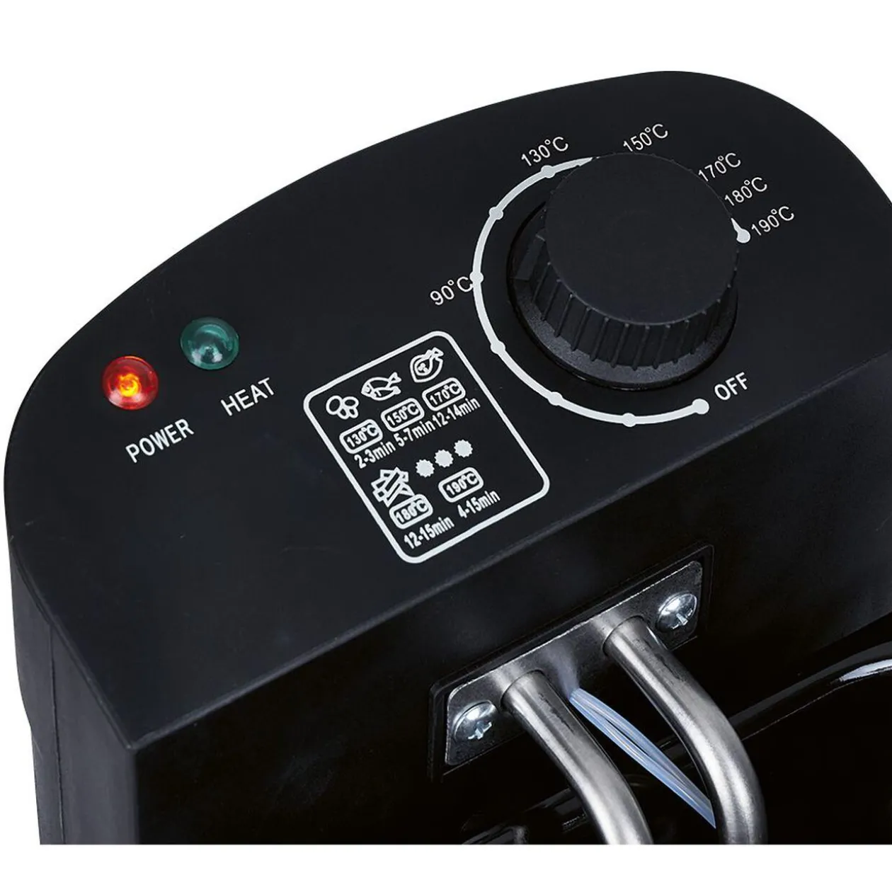 Friteuse électrique 3 L noir Homday 2000 W