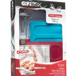 GiFibox éclairs et choux 9 pièces