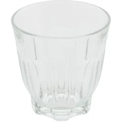 Gobelet embossé en verre 24 cl x6