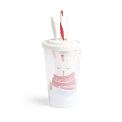 Gobelet paille Noël 470ml - 2 modèles