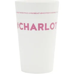 Gobelet plastique inscription #CHARLOTTE 33cl