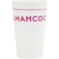 Gobelet plastique inscription #MAMANCOOL 33cl