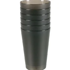Gobelet plastique noir x6