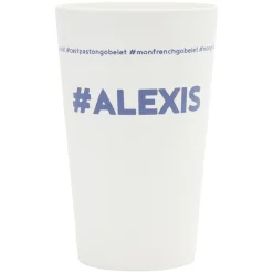 Gobelet plastique prénom #ALEXIS 33cl