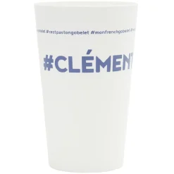Gobelet plastique prénom #CLÉMENT 33cl