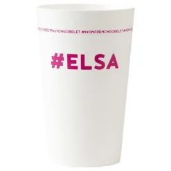 Gobelet plastique prénom #ELSA 33 cl