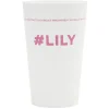 Gobelet plastique prénom #LILY 33cl