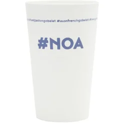 Gobelet plastique prénom #NOA 33cl