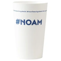 Gobelet plastique prénom #NOAM 33 cl