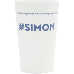 Gobelet plastique prénom #SIMON 33cl