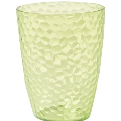 Gobelet plastique vert martelé x6
