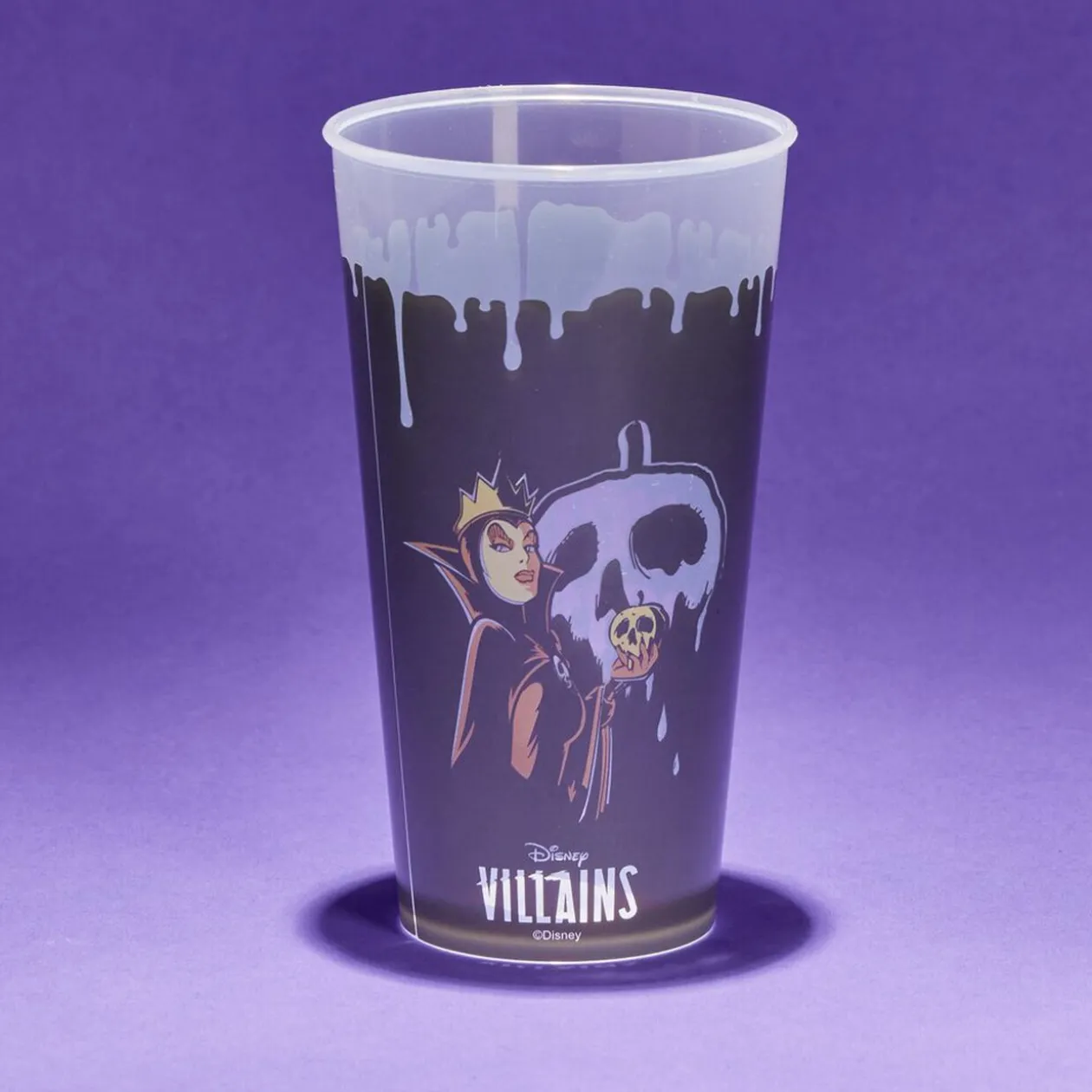 Gobelet plastique Vilains Disney Ø9xH15,5cm