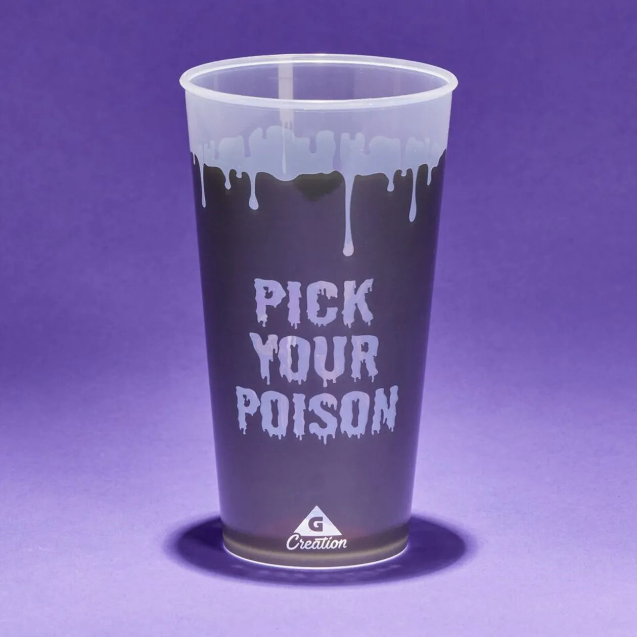 Gobelet plastique Vilains Disney Ø9xH15,5cm