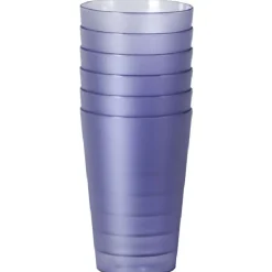 Gobelet plastique violet x6