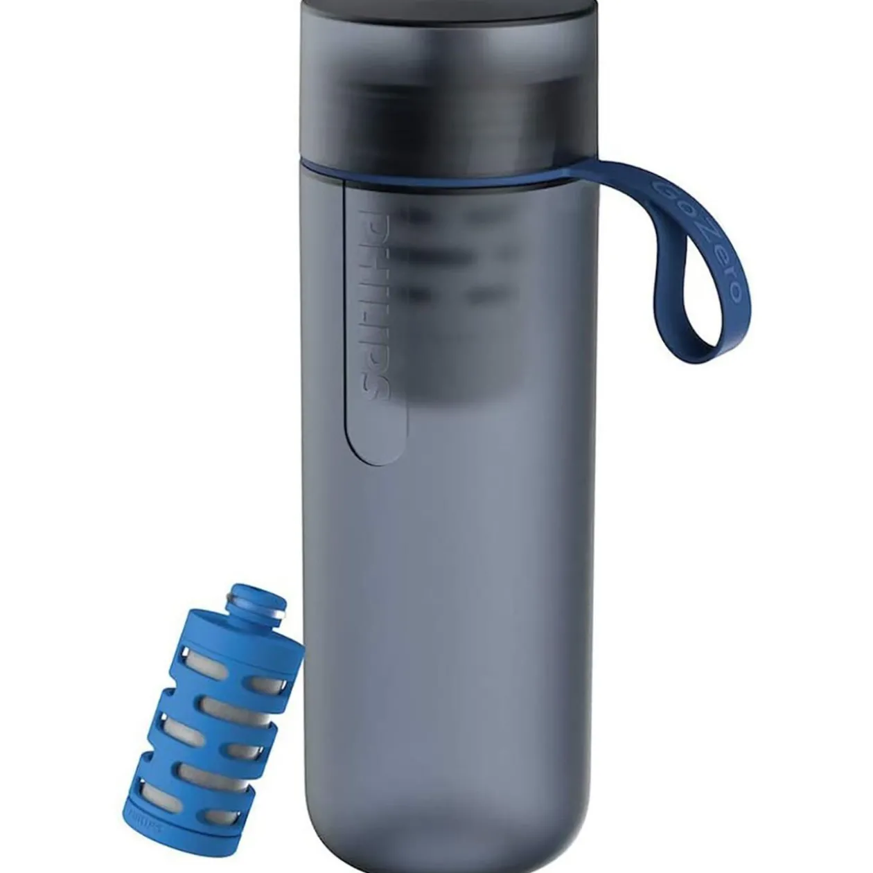 Gourde filtrante Philips GoZero Fitness 590 ml Bleu