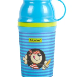 Gourde plastique bleue Fulanitos