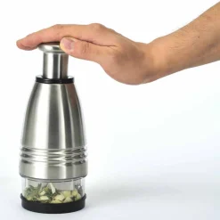 Hachoir manuel inox acrylique