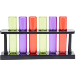 Jeu à boire 6 tubes à essai