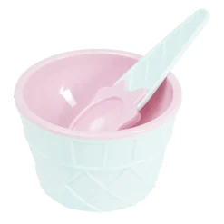 Kit à glace bol et cuillère x3