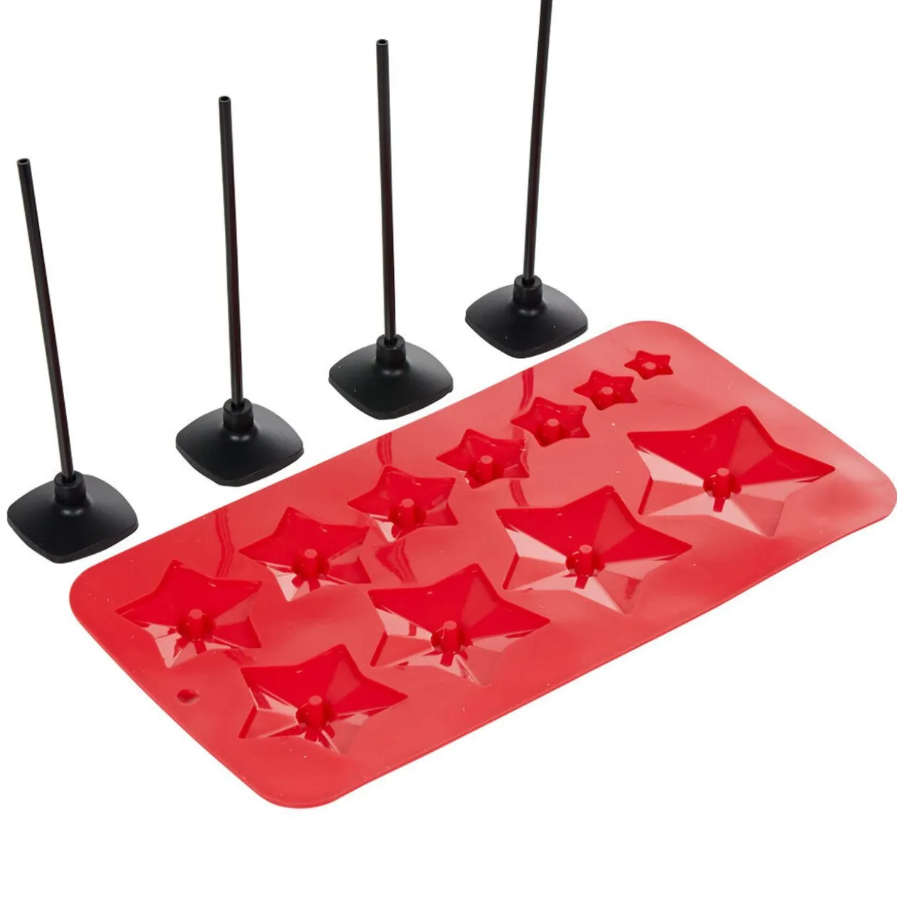 Kit moule à sapin de Noël 3D avec 4 supports