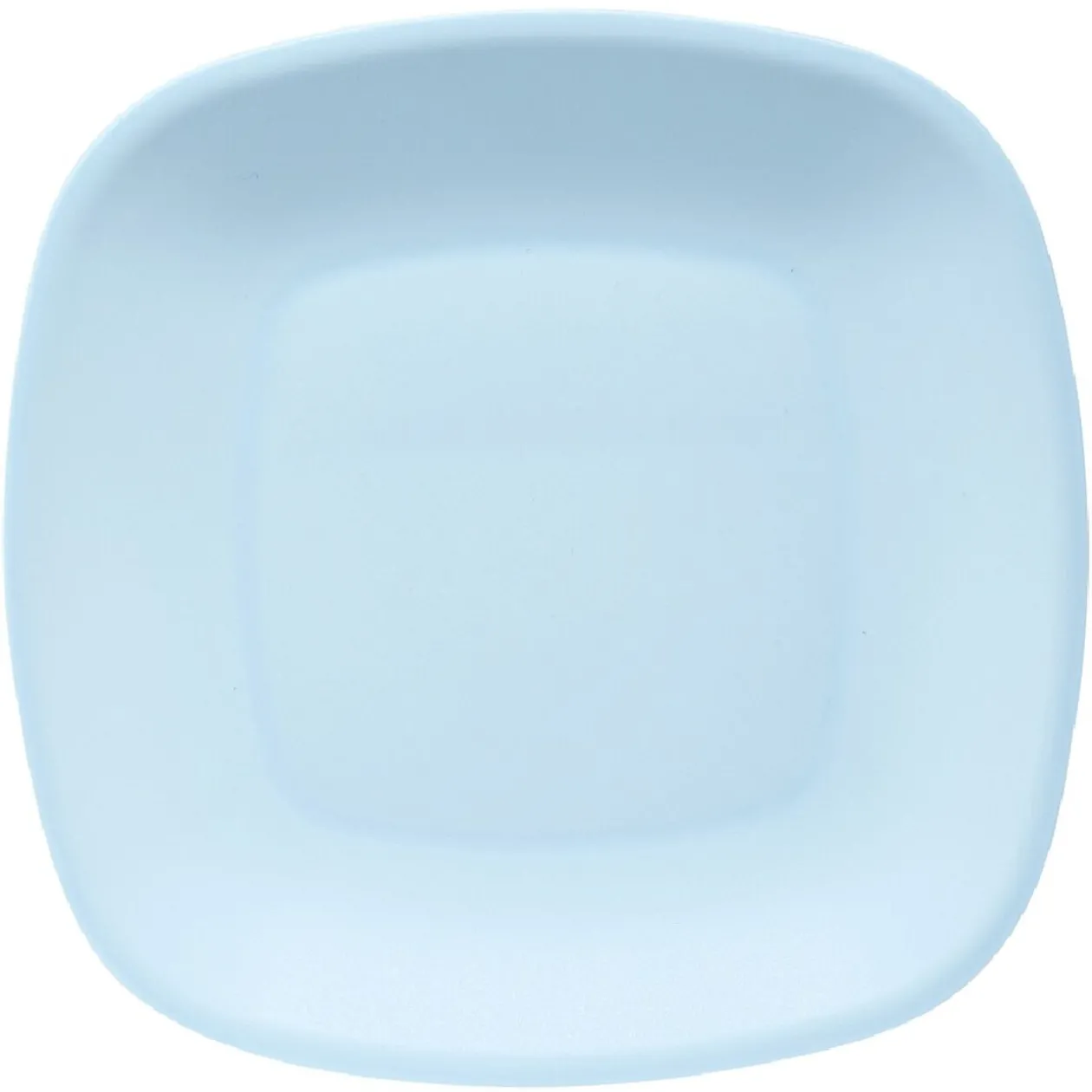 Lot de 3 assiettes colorées en plastique rigide