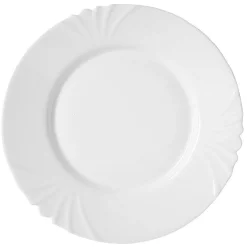 Lot de 6 assiettes plates Luminarc Opal Cadix