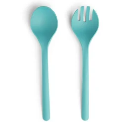 Lot de 2 couverts à salade en plastique - 3 coloris