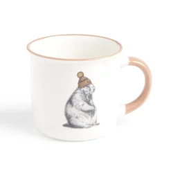 Lot de 4 mugs animaux 33,5cl