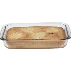 Lot de 3 plats à four empilables en verre