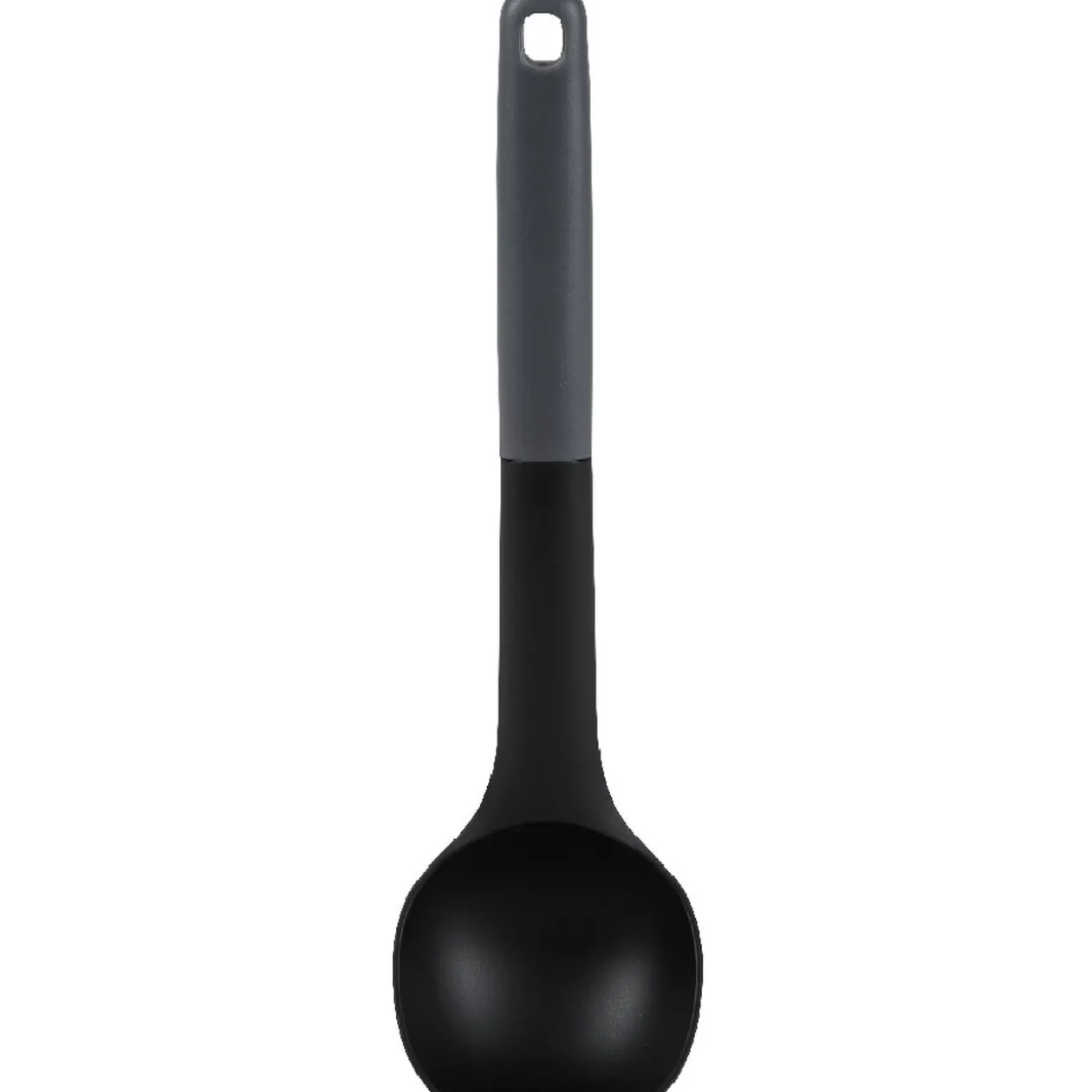 Lot de 6 ustensiles avec support noir gris