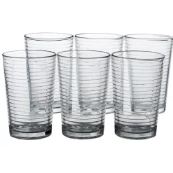 Lot de 10 verres incolore
