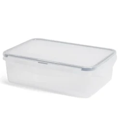 Lunch box 1,7L boîte alimentaire en plastique avec couvercle à clips
