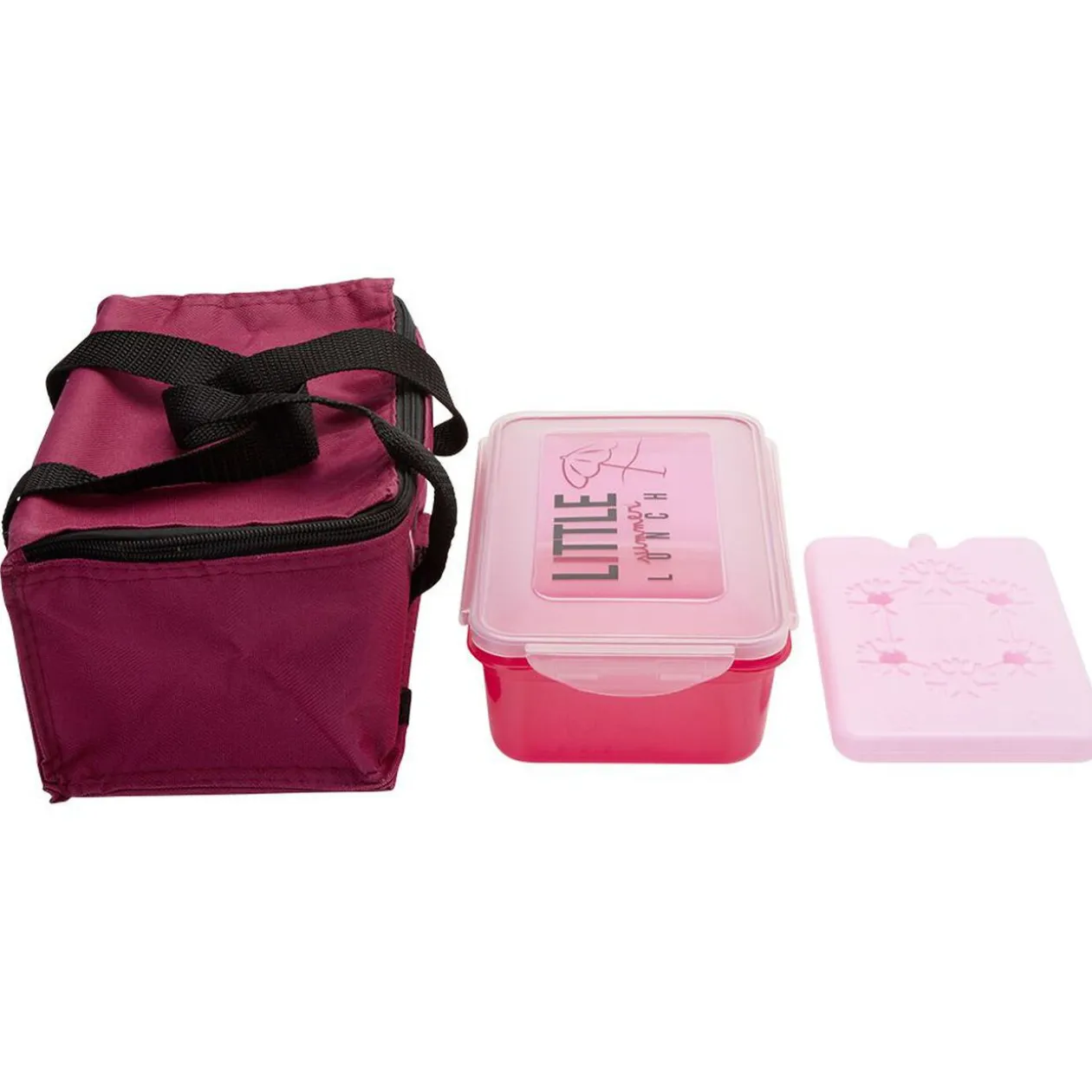 Lunch box sac fraîcheur 3 pièces