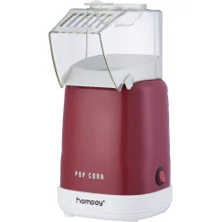 Machine à pop corn Homday 1100W - rouge ou beige
