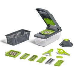 Mandoline et coupe-légumes 16 pièces