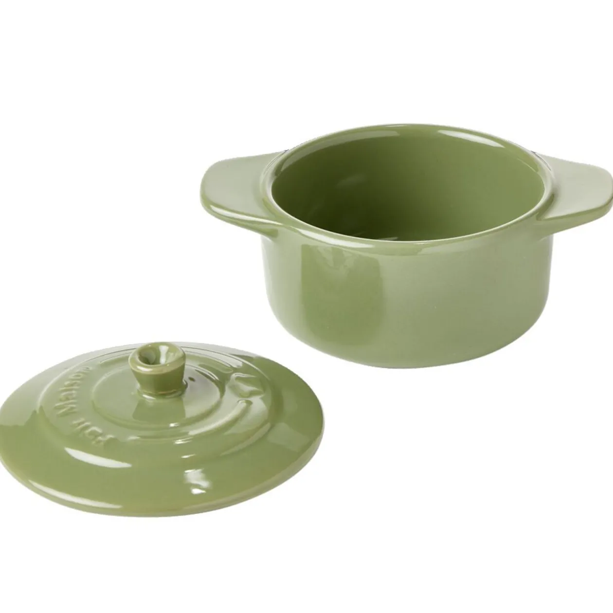 Mini cocotte en céramique avec couvercle