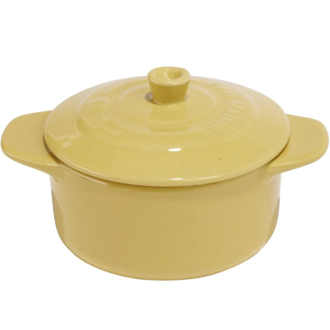 Mini cocotte en céramique avec couvercle